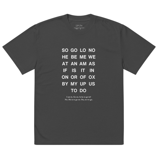 S-O So Oversized Faded T-shirt