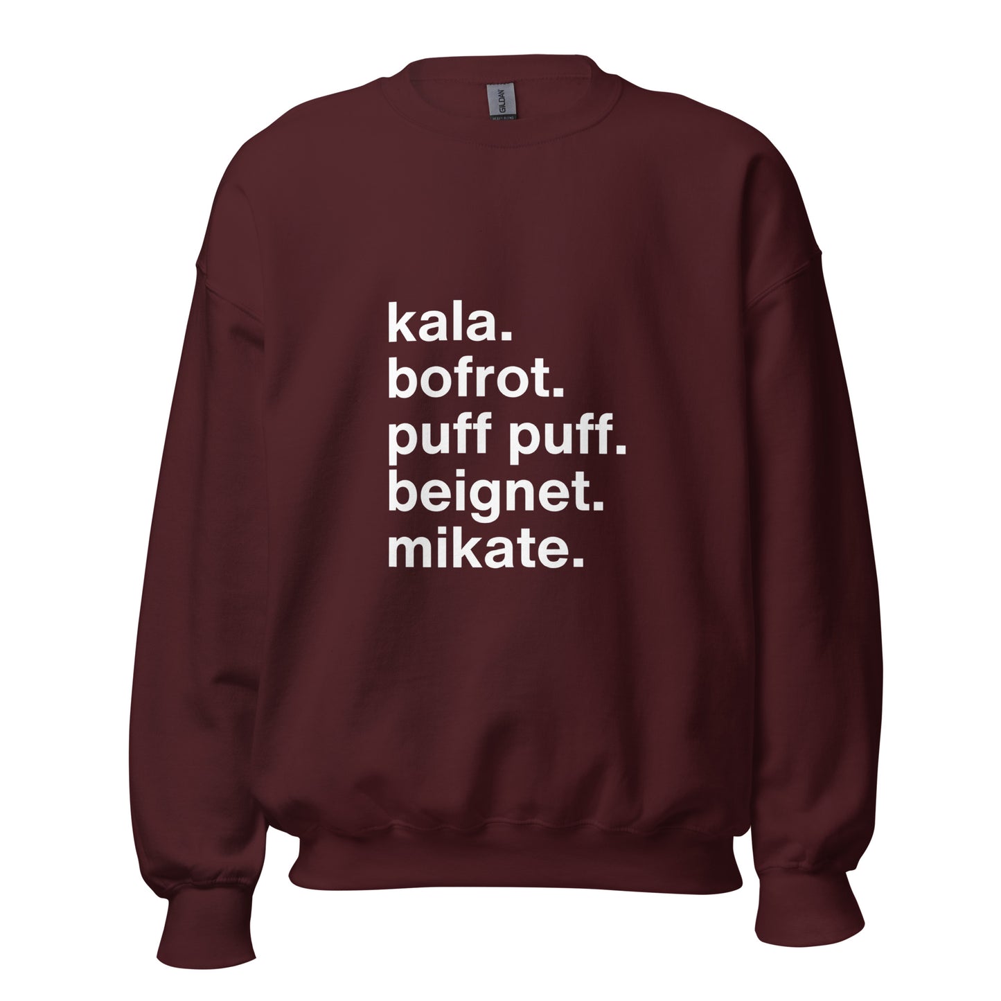 Afro Puff Puffs Unisex Sweatshirt