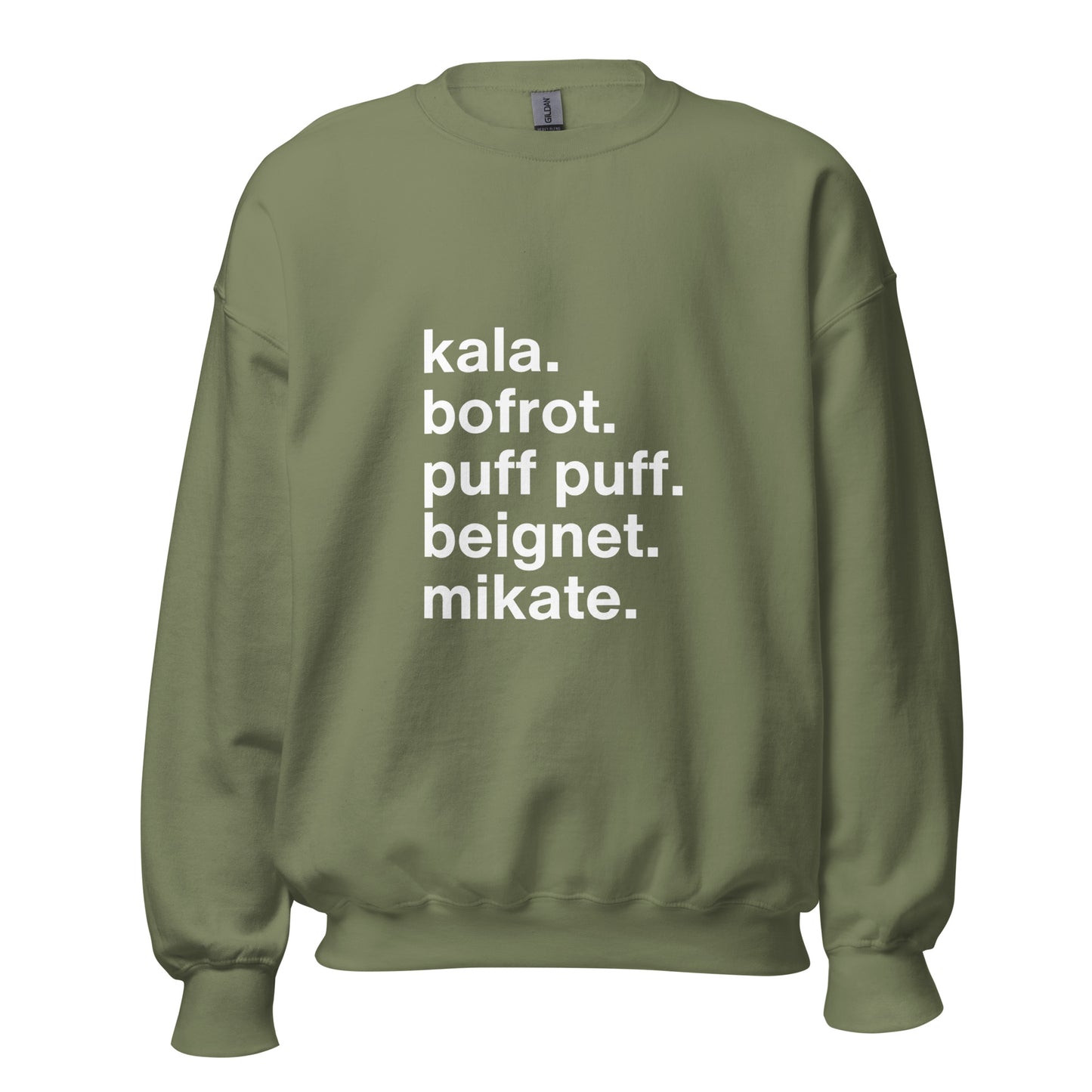 Afro Puff Puffs Unisex Sweatshirt