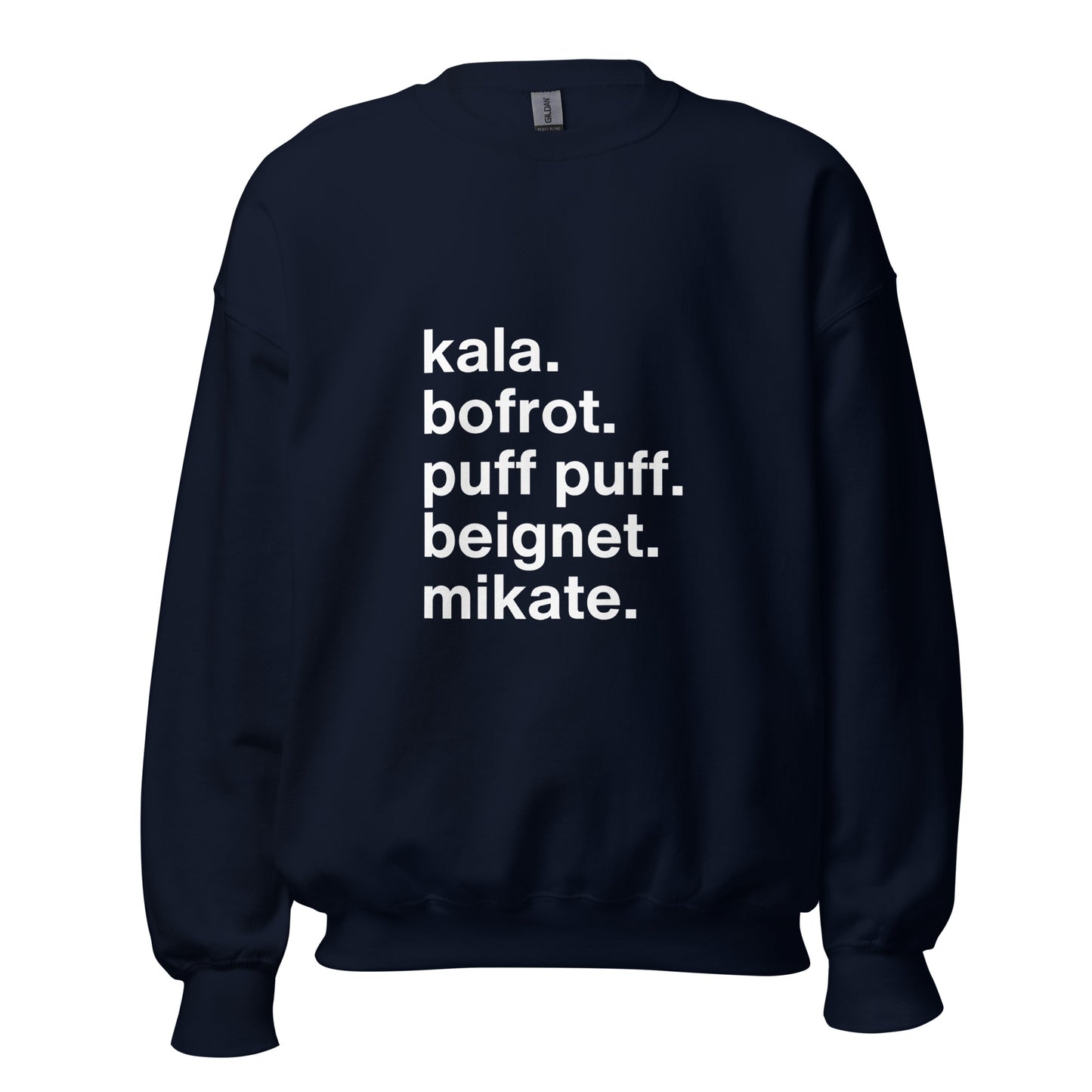 Afro Puff Puffs Unisex Sweatshirt
