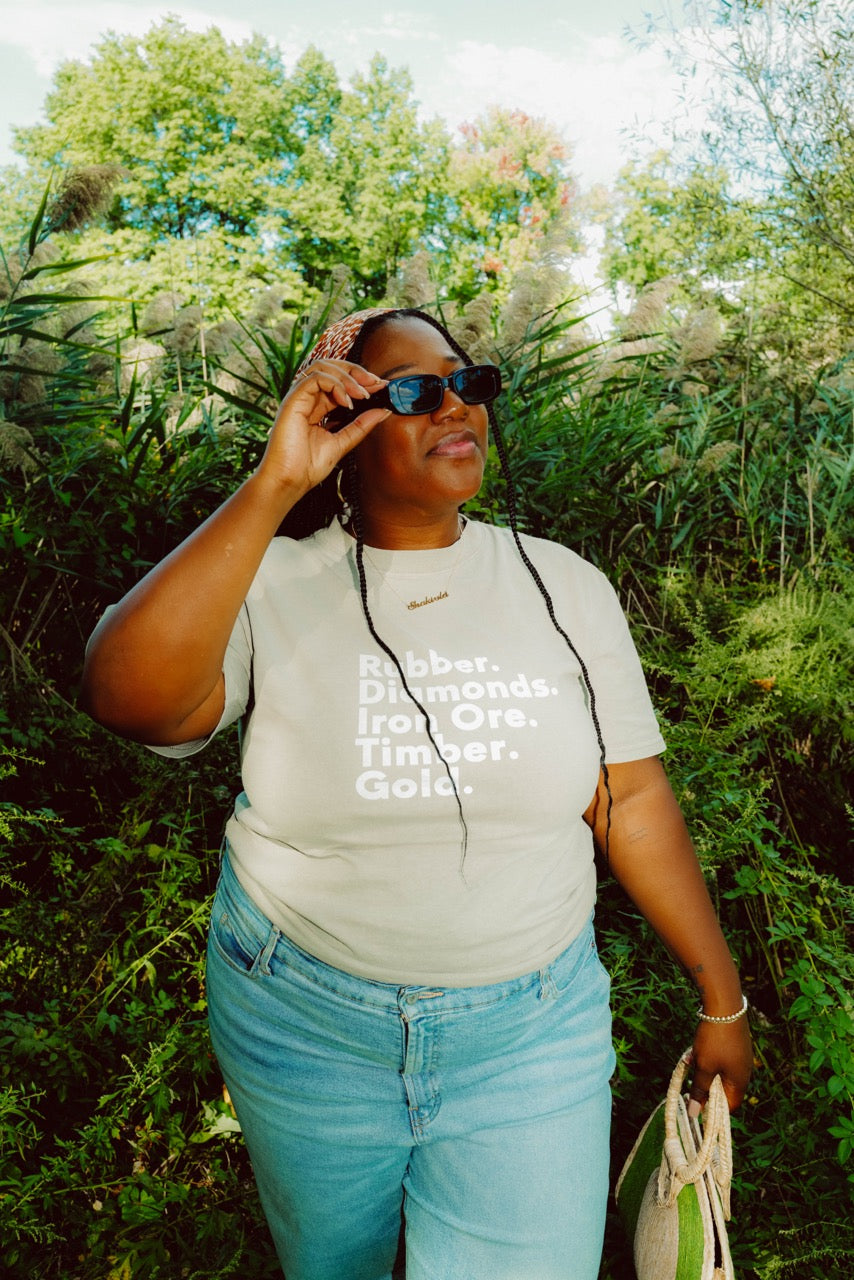 African Minerals & Resources, Oversized Faded T-shirt