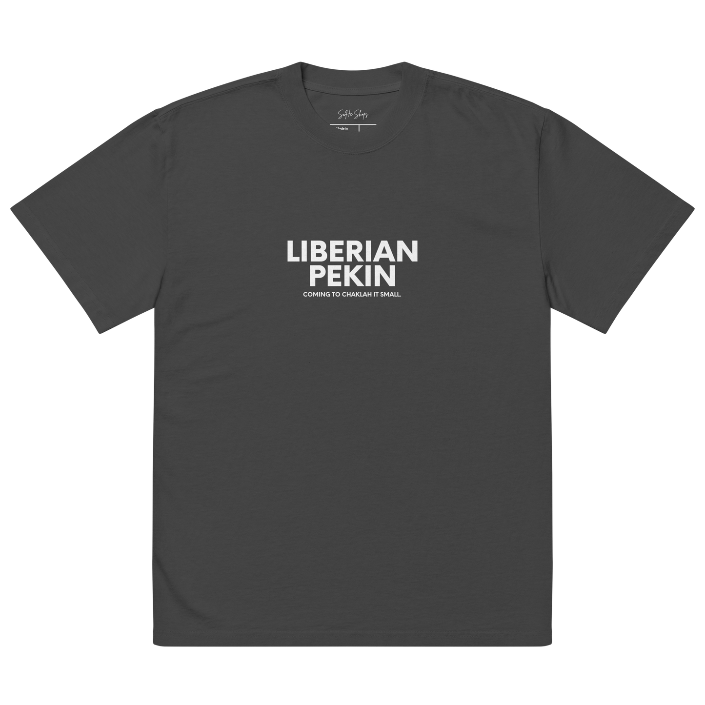 Liberian Pekin, Chaklah It Oversized Faded T-shirt