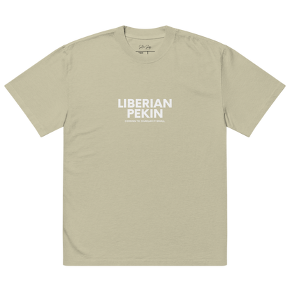 Liberian Pekin, Chaklah It Oversized Faded T-shirt