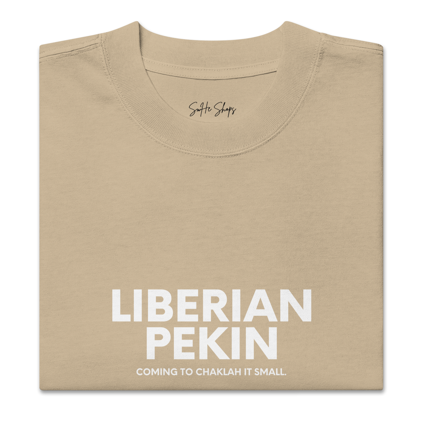 Liberian Pekin, Chaklah It Oversized Faded T-shirt