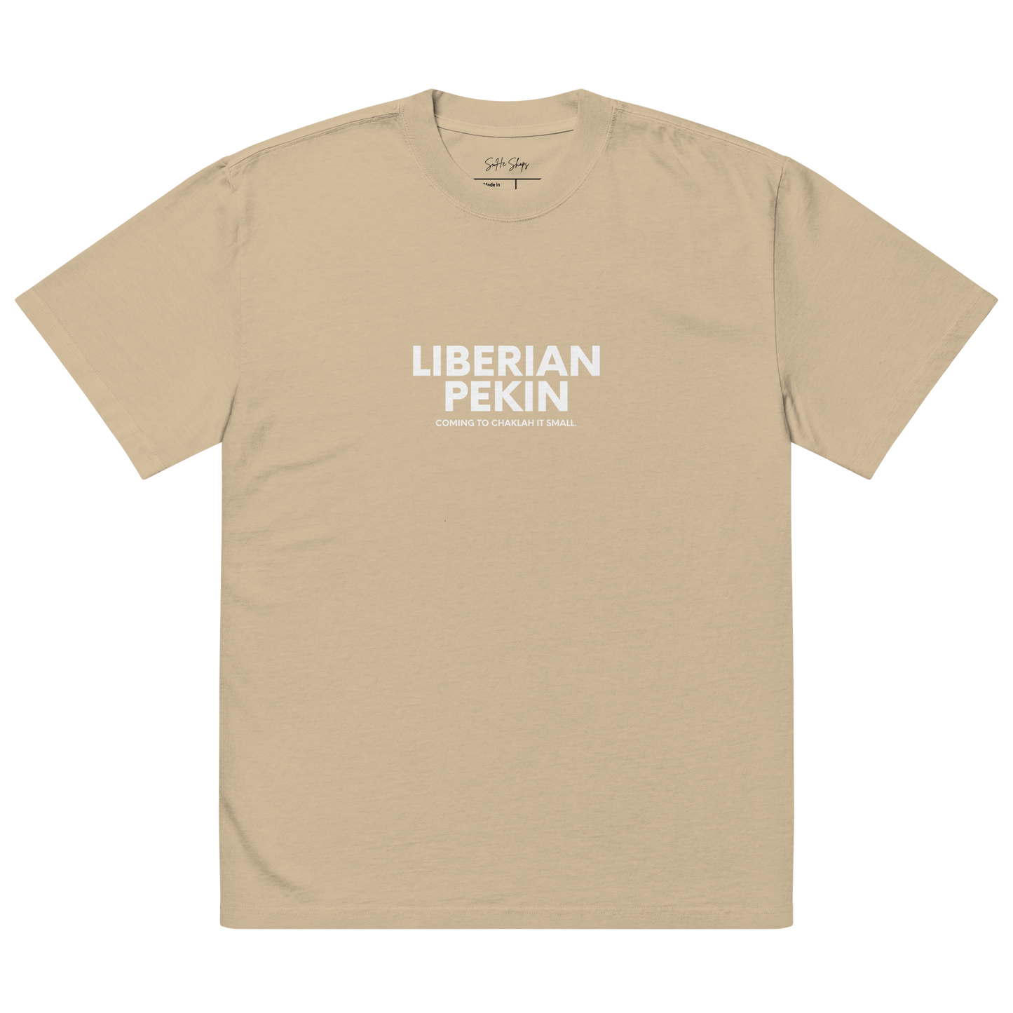 Liberian Pekin, Chaklah It Oversized Faded T-shirt