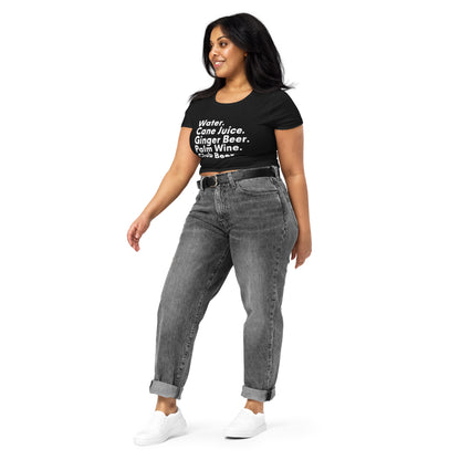 Diaspora Drinks Women’s Crop Tee