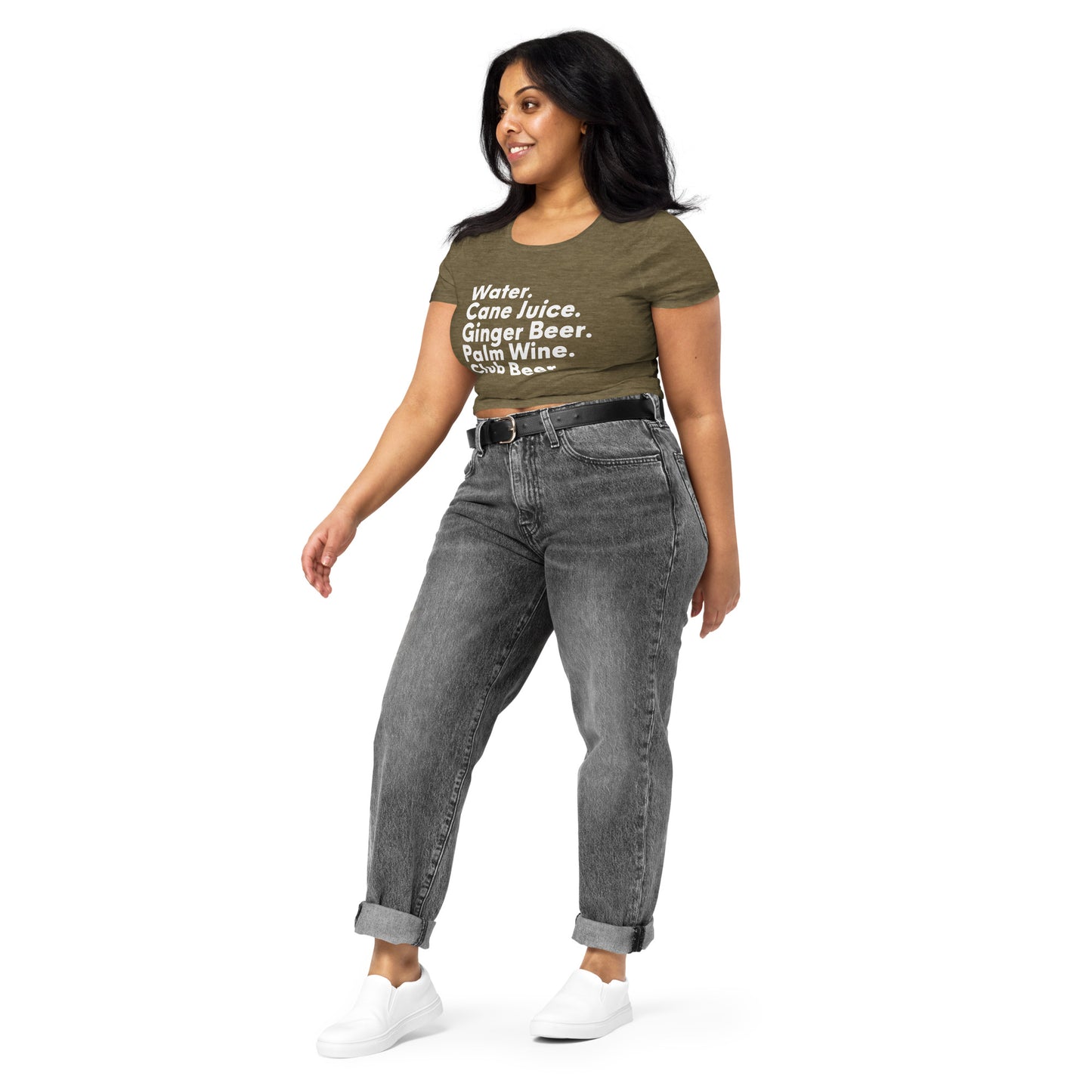 Diaspora Drinks Women’s Crop Tee